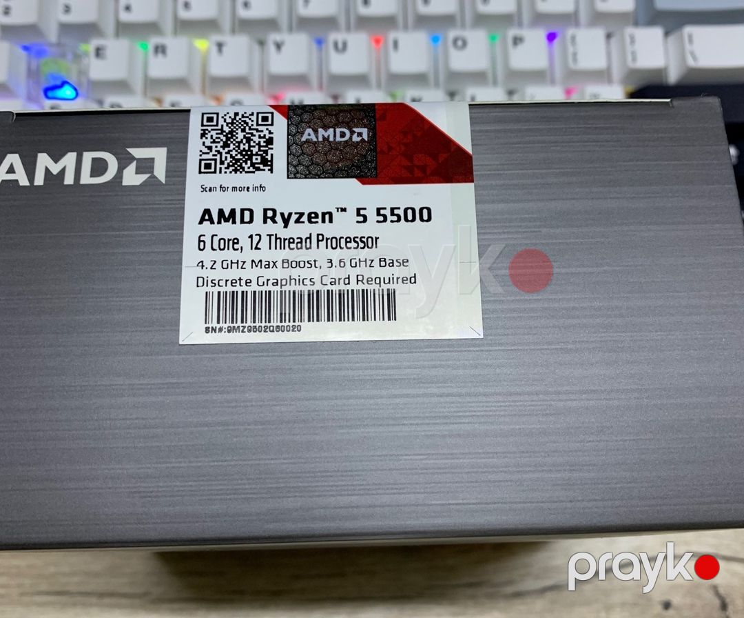 Prosessor AMD Ryzen 5 5500 — Kompüterlər və noutbuklar, Bakı (2)