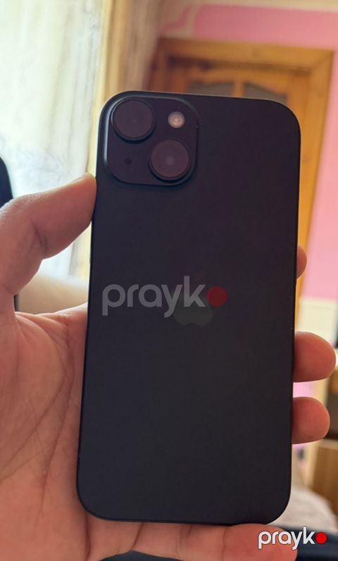 IPhone 15, 128 GB, Qara, Barmaq izi, Simsiz şarj, Face ID — Bakı