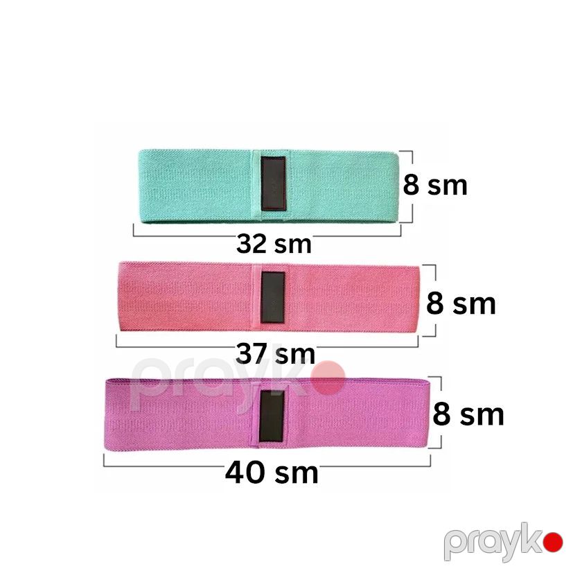 Elastik lent dəsti 352/1, PVC, rəngbərəng, 3 əd, 32/37/40x8 sm — Mallar, Bakı (3)
