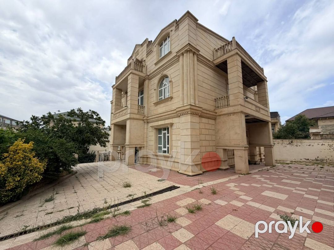 Satılır 7 otaqlı həyət evi/bağ evi 400 m² — Ev, villa, Bakı (4)