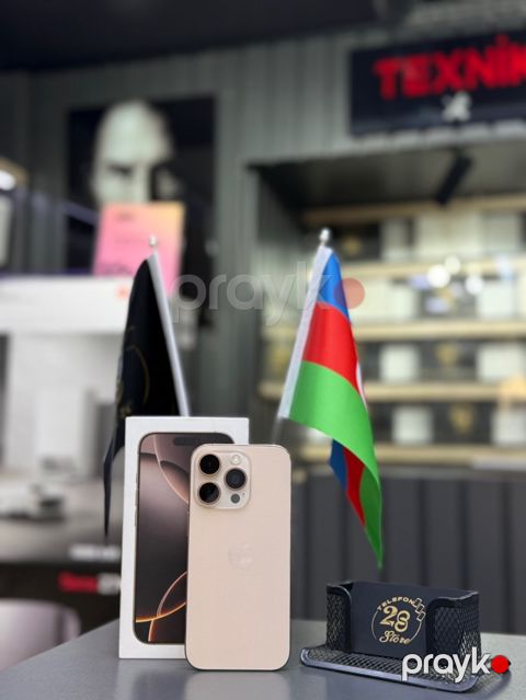 Apple iPhone 16 Pro Desert Titanium 128GB/8GB — Bakı