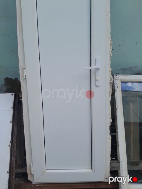 PVC qapı və pəncərə dəsti - Material: ağ rəngli PVC/profil - Qapı — Bakı