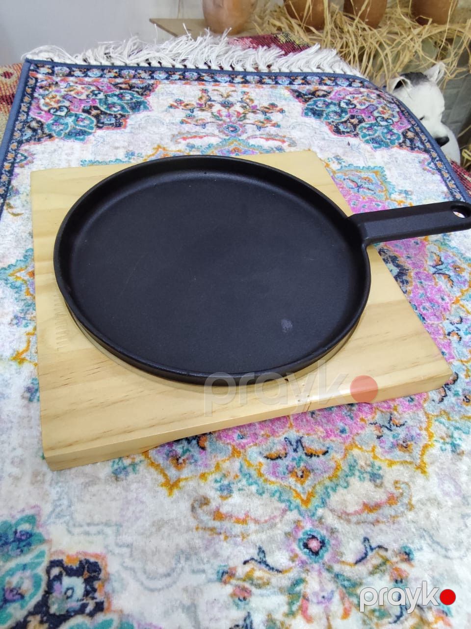 Tava 27020 2 nəfərlik, 18 sm, qara — Mallar, Bakı (2)
