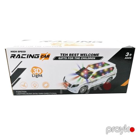 Avtomobil BT307643, 3D işıqlandırma, ağ, 3 yaşdan Piramida10325 — Bakı