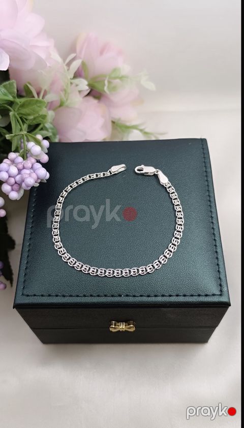 Qolbaq kişilər üçün MicsSt/001716, gümüş 925 əyar — Bakı