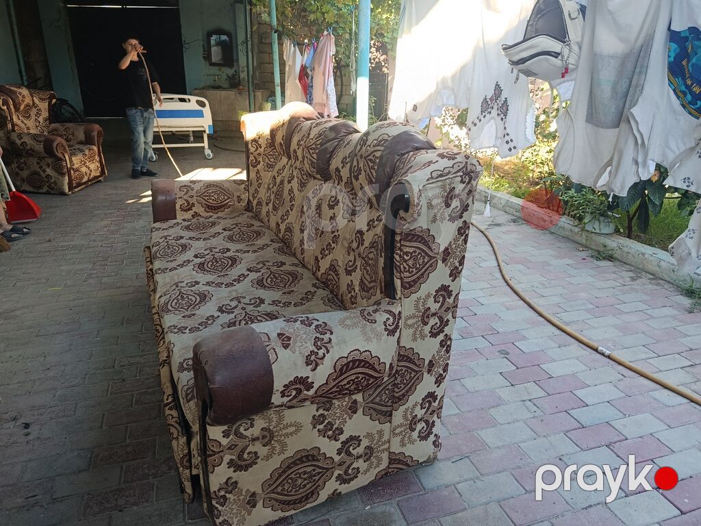 İşlənmiş, Klassik divan, Divan, Bazasız, Açılan — Yumşaq mobilya dəstləri, Digah (6)