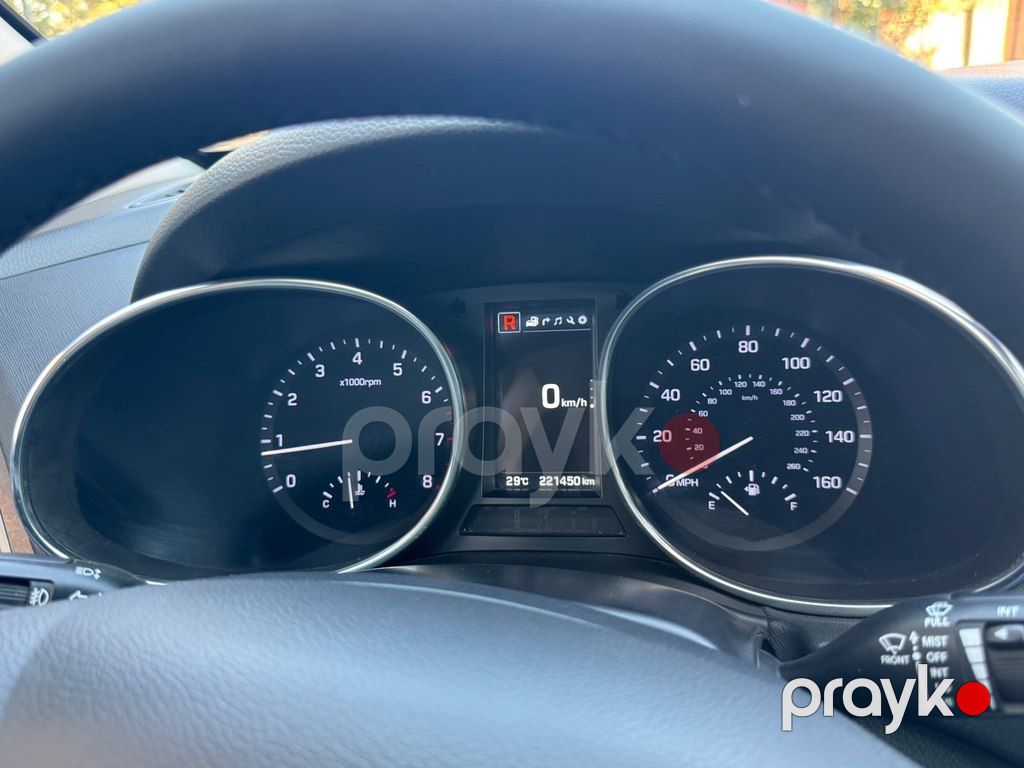 Hyundai Santa Fe, 2.0 L, 2017 il, 221 400 km — Avtomobillər, Gəncə (8)
