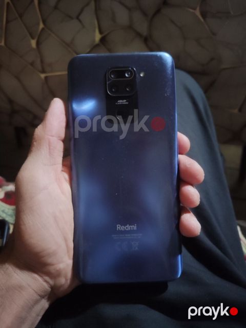Redmi Note 9, 64 GB, rəng - Göy, Barmaq izi — Cəlilabad