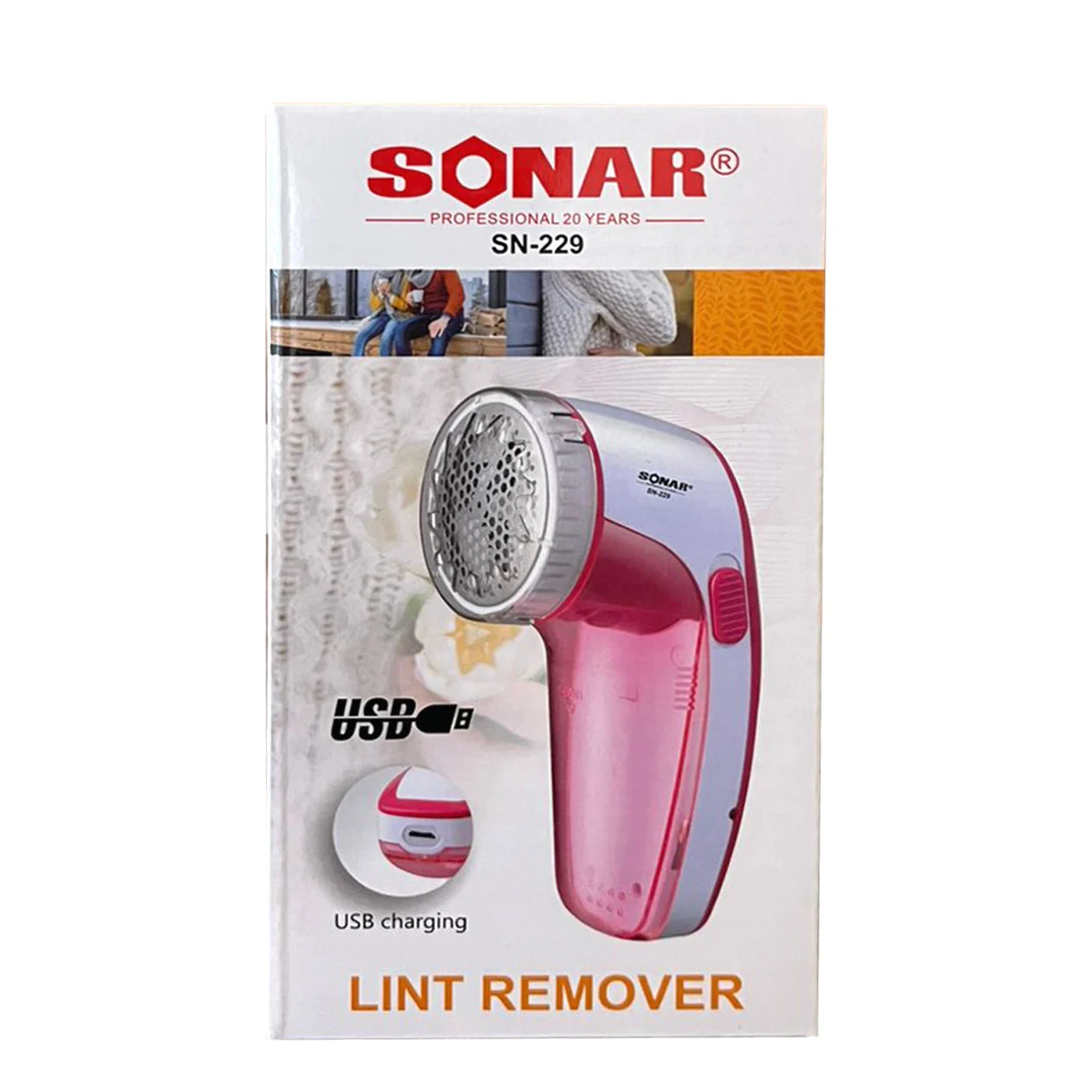 Tiftik təmizləyən cihaz Sonar SN 229 Pink — Digər ev texnikası, Bakı (3)