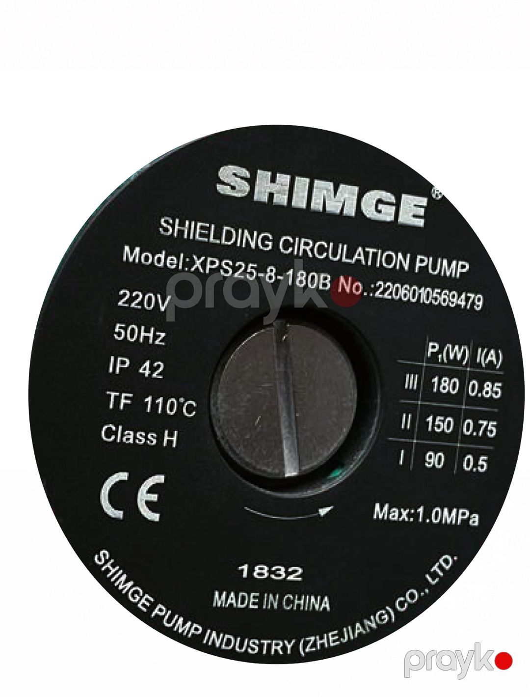 Sirkulyasiya nasosu Shimge XPS-25-8-180 1832 — Mallar, Bakı (3)
