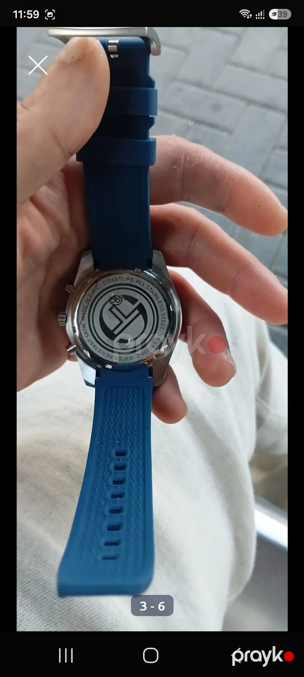 Məhsul: Sergio Tacchini Coastlife kişi qol saatı sentyabirin 7 si — Qol saatları, Bakı (4)