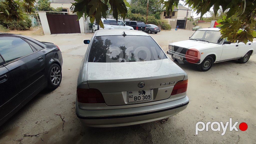BMW 523, 2.5 L, 1997 il, 400 000 km — Avtomobillər, Bakı (2)