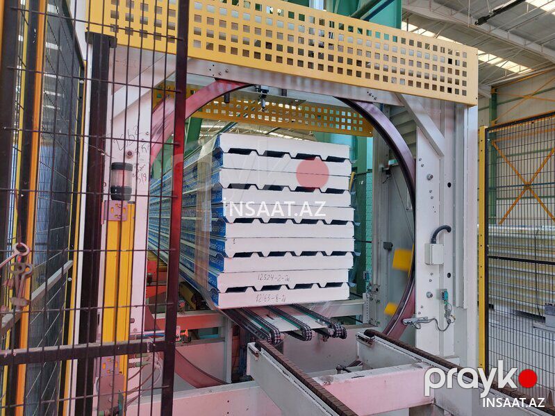 40 mm Pir sendviç panel – yanğına davamlı izolyasiyalı panel — Tikinti blokları, kərpic və panellər, Bakı (5)