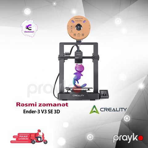 3D Printer Creality Ender-3 V3 SE (1001020514) — Bakı