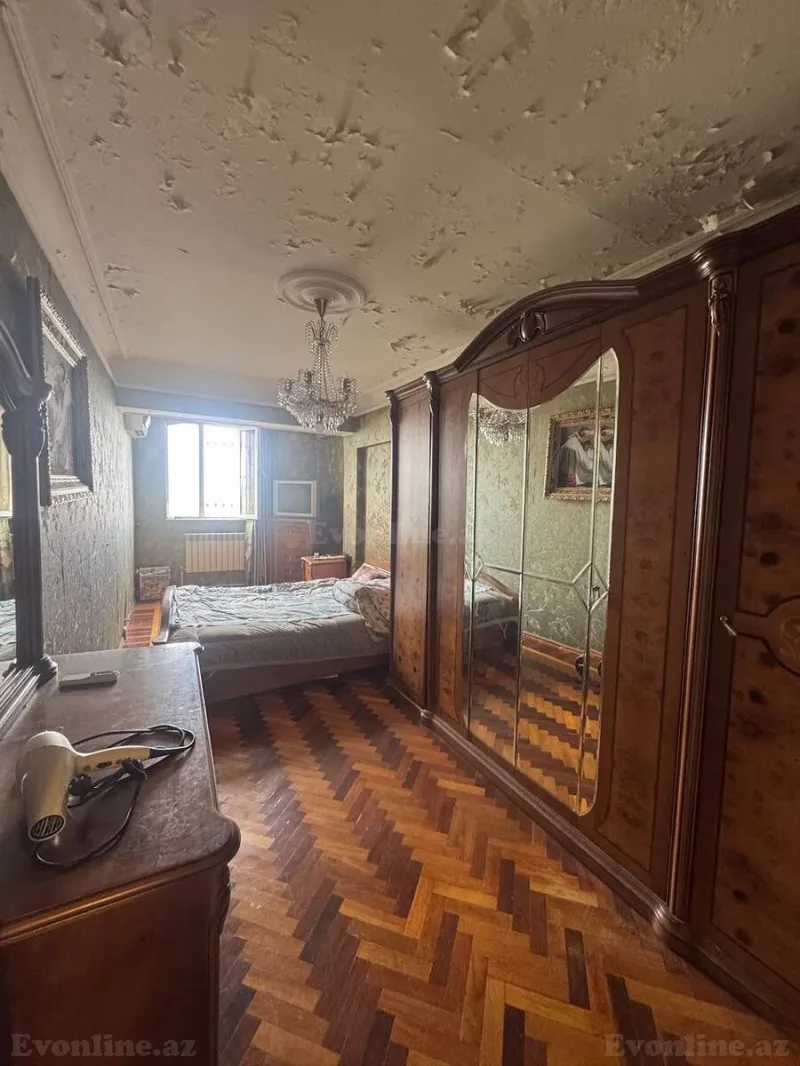 Satılır 3 otaqlı Mənzil Köhnə tikili 85 m² Bakı, Nərimanov r — Mənzil, Bakı (5)