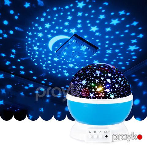 Ulduzlu Səma Galaxy Proyektoru – Fırlanan LED Gecə İşığı — Bakı