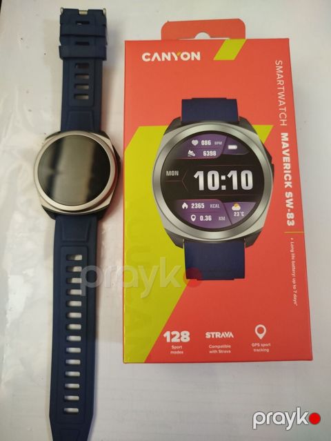 Canyon Maverick SW-83 ağıllı saat - 1.3" dairəvi rəngli ekran — Sumqayıt