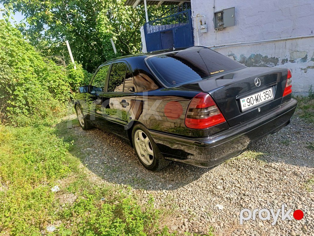 Mercedes C 230, 2.3 L, 1999 il, 150 000 km — Avtomobillər, Qəbələ (7)