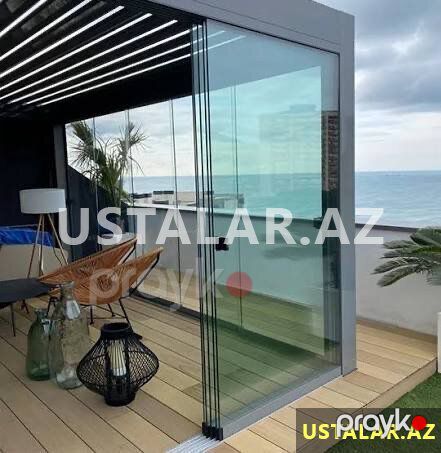 Cam Balkon İzosistem və Pvc xidmetleri — Pəncərələr, qapılar, balkonlar, Xırdalan (2)