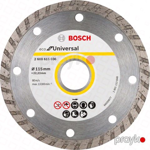 Disk almaz kəsici bosch eco turbo 115X22.23MM — Bakı