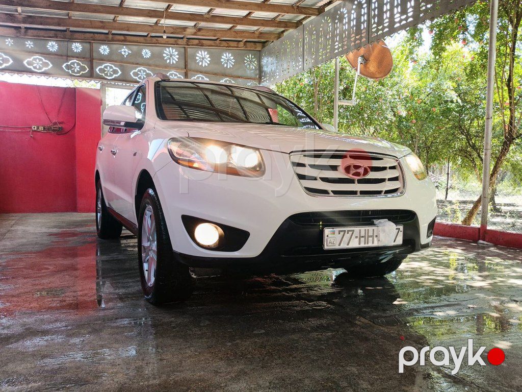 Hyundai Santa Fe, 2.0 L, 2009 il, 130 000 km — Avtomobillər, Ağsu (3)