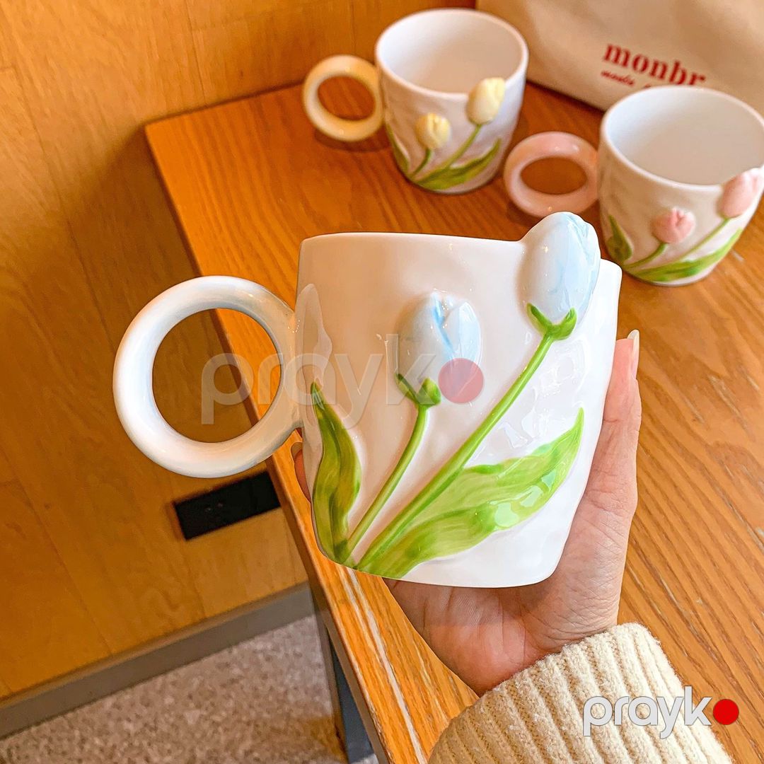Krujka 5969_29, keramika, rəngbərəng, 300 ml — Mallar, Bakı (2)