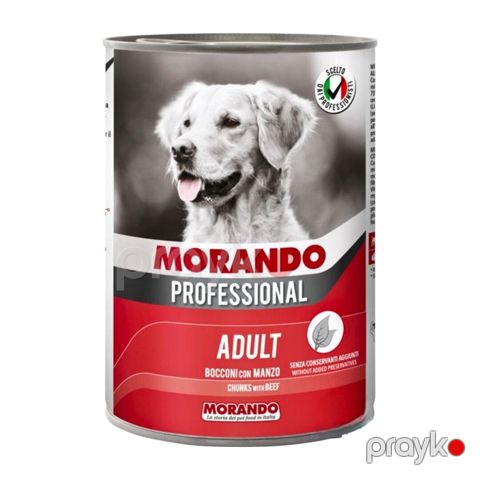İtlər üçün nəm yem Morando Professional, mal əti ilə, 1.25 kq — Bakı