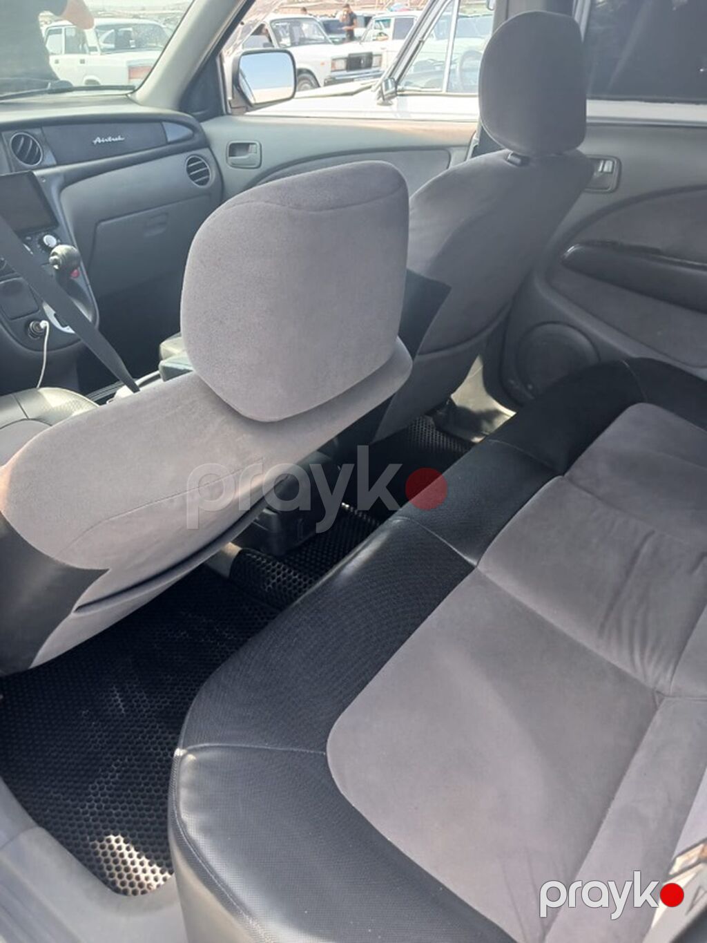 Mitsubishi Airtrek, gümüşü rəng, 5 qapılı krossover/gəzinti — Avtomobillər, Bakı (10)