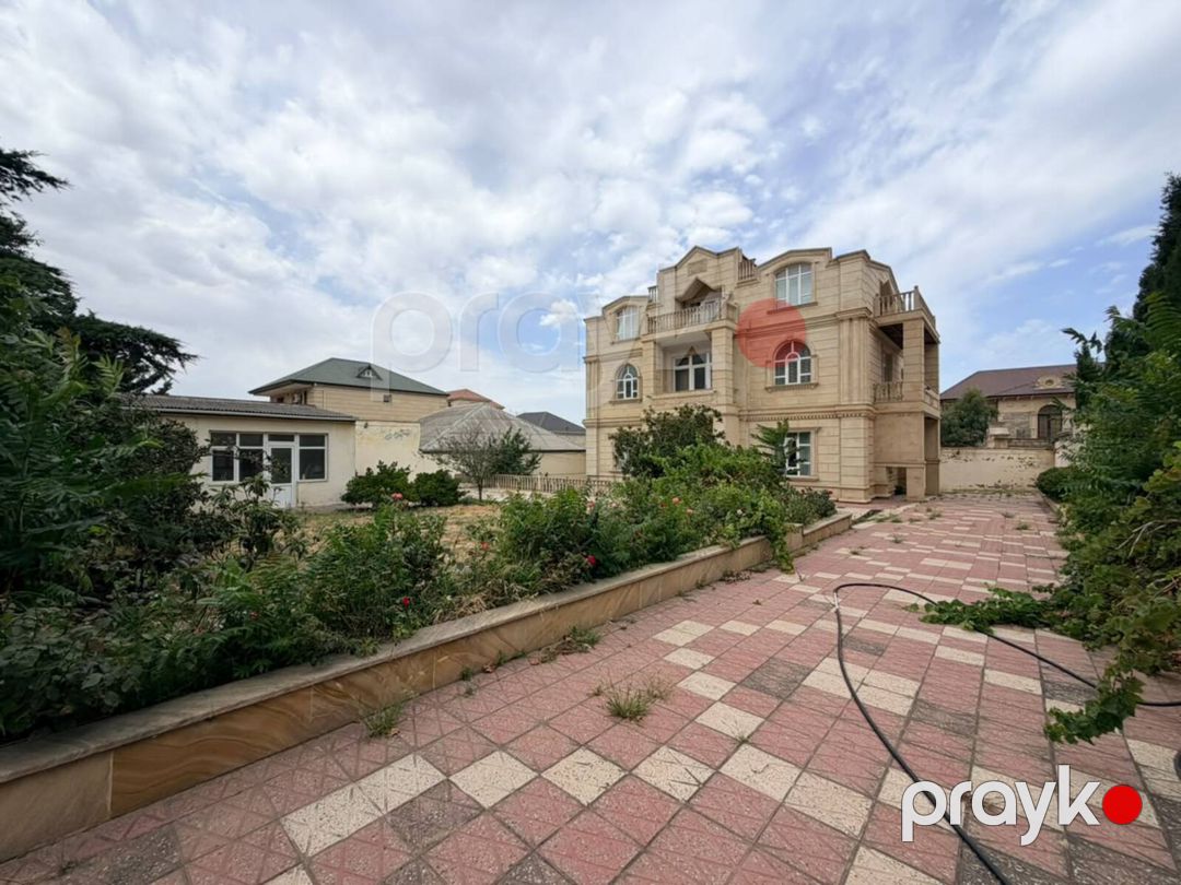 Satılır 7 otaqlı həyət evi/bağ evi 400 m² — Ev, villa, Bakı (2)