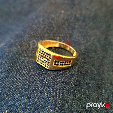 Bədən üçün bəzək Qızılı qara qaşlı kişi Gümüş - Azgold_870 VJ910538 No Brand