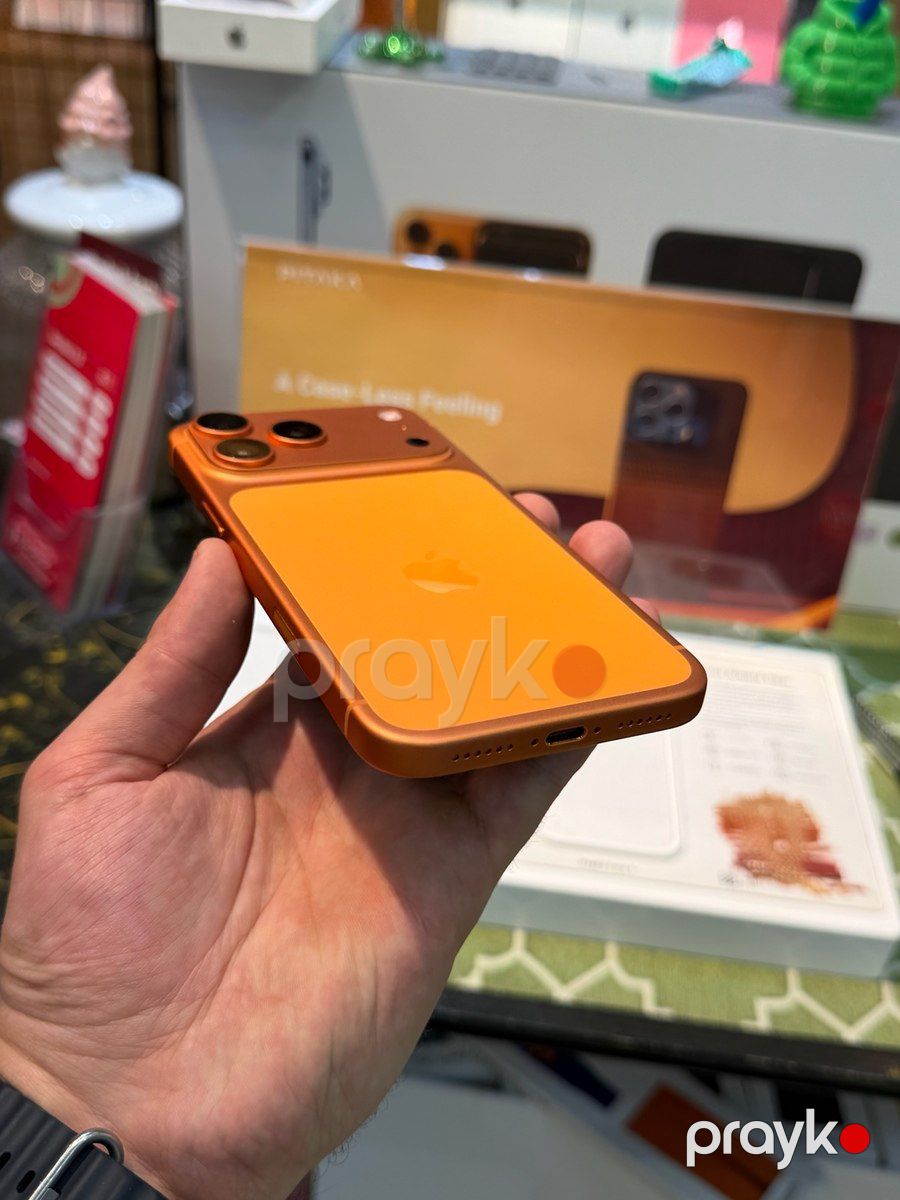 Apple iPhone 17 Pro Max Cosmic Orange 256GB/12GB — Smartfonlar, Bakı (4)