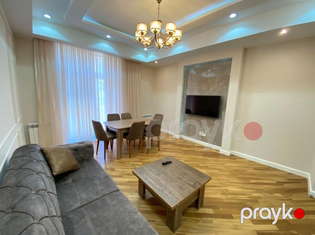 İcarəyə verilir 3 otaqlı yeni tikili 135 m² — Mənzil, Bakı (7)
