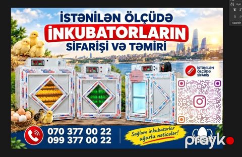 Inkubator inqubator İstənilən ölçüde yığıram tam profsenal yığdığım — Digah