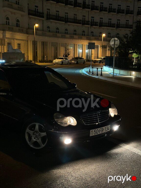 Mercedes C 200, 2.0 L, 2000 il, 378 000 km — Avtomobillər, Bakı (12)