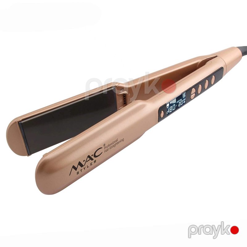 MAC Styler MC2095A Peşəkar Keramik Saç Düzləşdirici 480°F — Saç burmağa və düzəltməyə, Bakı (5)