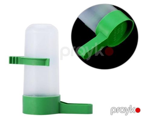 Tutuquşular üçün su qabı, yaşıl, plastik prl_0409 — Bakı