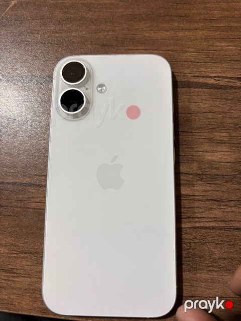 Apple iPhone 16 White 128GB/8GB — Bakı