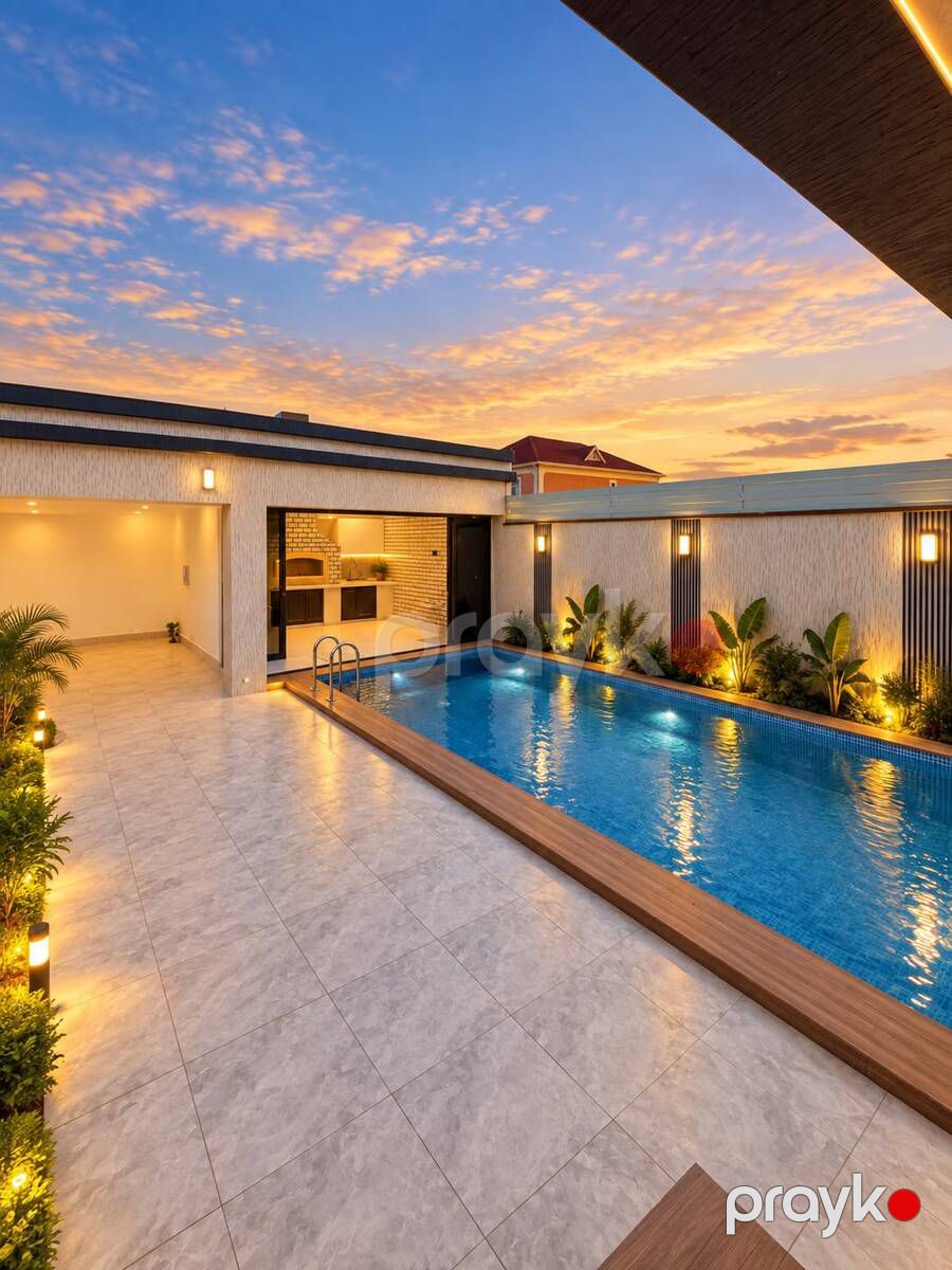 Satılır 4 otaqlı həyət evi/bağ evi 170 m² — Ev, villa, Bakı (4)