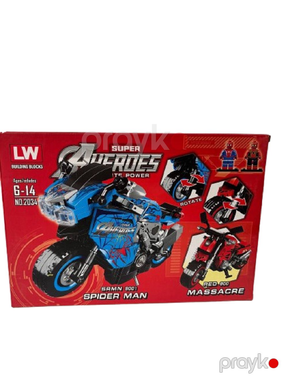 Blok konstruktoru 64437190 Spider Man, 6-14 yaş, 272 element — Mallar, Bakı (2)