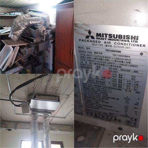 3000 AZN dest Mitsubishi kondisioner 4 otaqli 200 kv evden — Ağdaş