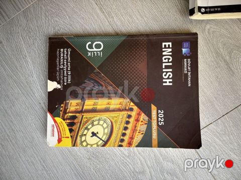 Məhsul: “English – 2025 Test Toplusu” (Dövlət İmtahan Mərkəzi) — Masazır