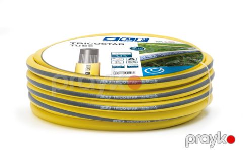 Suvarma şlanqı GF Trico Star, 50 m, 19 mm, sarı — Bakı