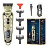 VGR V-901 Professional Simsiz Saç və Saqqal Düzəldici Trimmer – USB Şarjlı Elektrikli Saç Kəsmə Maşını — Etrend.az — Qulluq üçün texnika və aksesuarlar