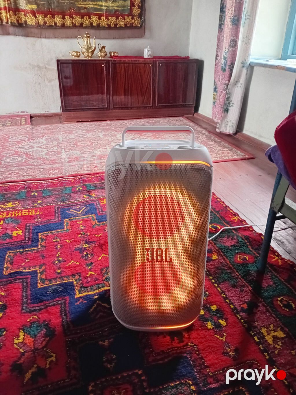 JBL PartyBox Club 120 – güclü portativ partnyor - Rəng: ağ/koral — Akustik sistemlər, Bakı (3)