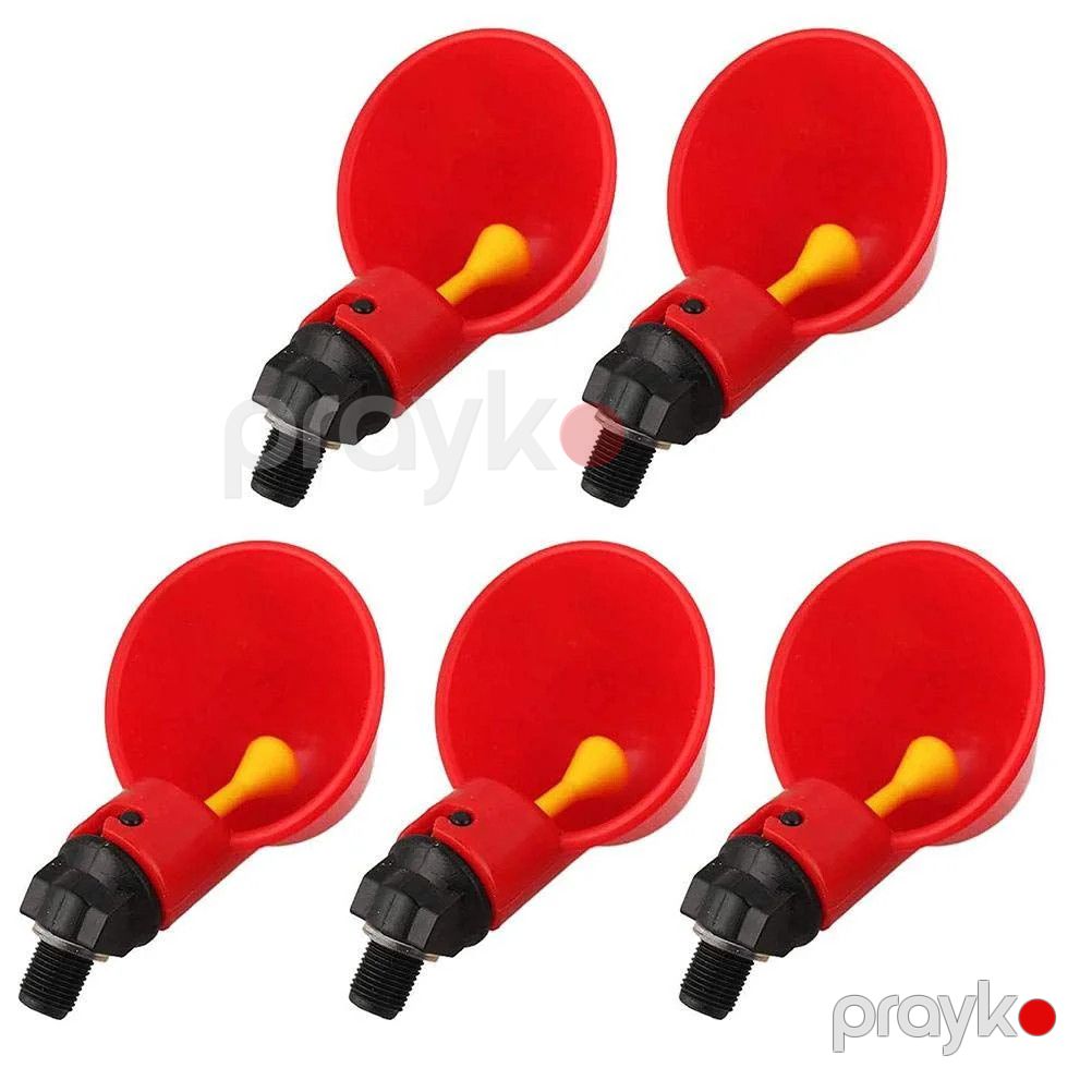 Avtomatik quş içmə cihazı İL-5003, qırmızı, plastik, 5x7 sm — Mallar, Bakı (2)