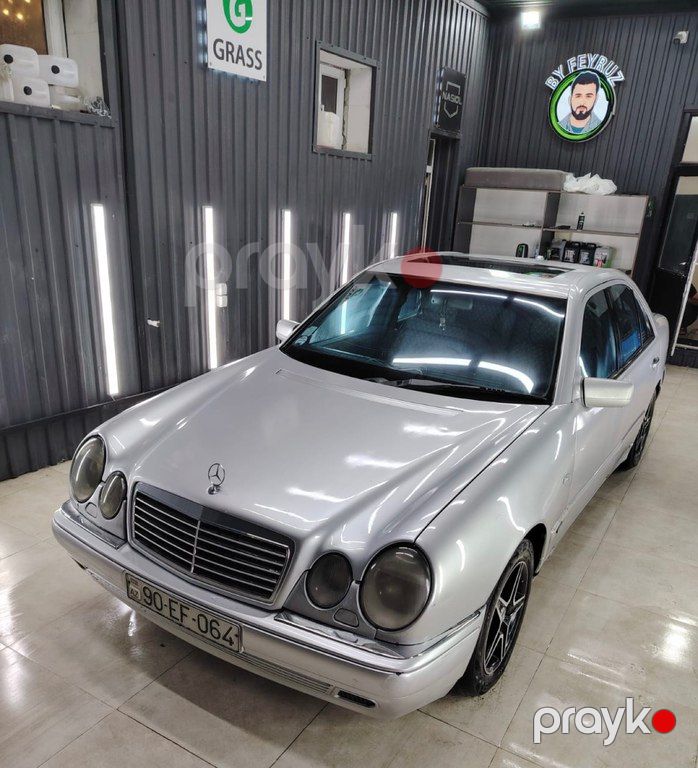 Mercedes E 300, 3.0 L, 1998 il, 450 000 km — Avtomobillər, Ağdaş (6)