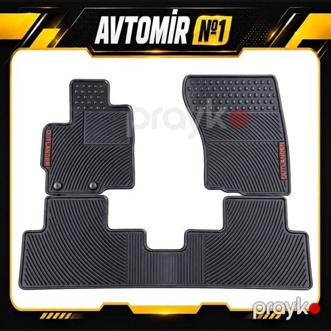 Mitsubishi Outlander 2006-2020 üçün salon rezin ayaqaltı Mitsubishi — Bakı