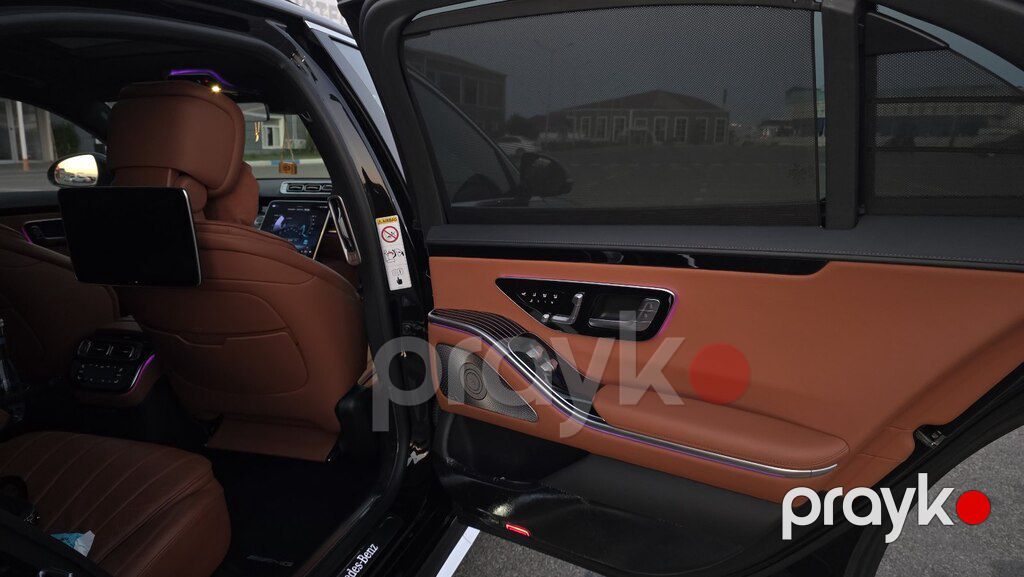 Mercedes S 500 4MATIC, 3.0 L, 2021 il, 111 330 km — Avtomobillər, Bakı (8)