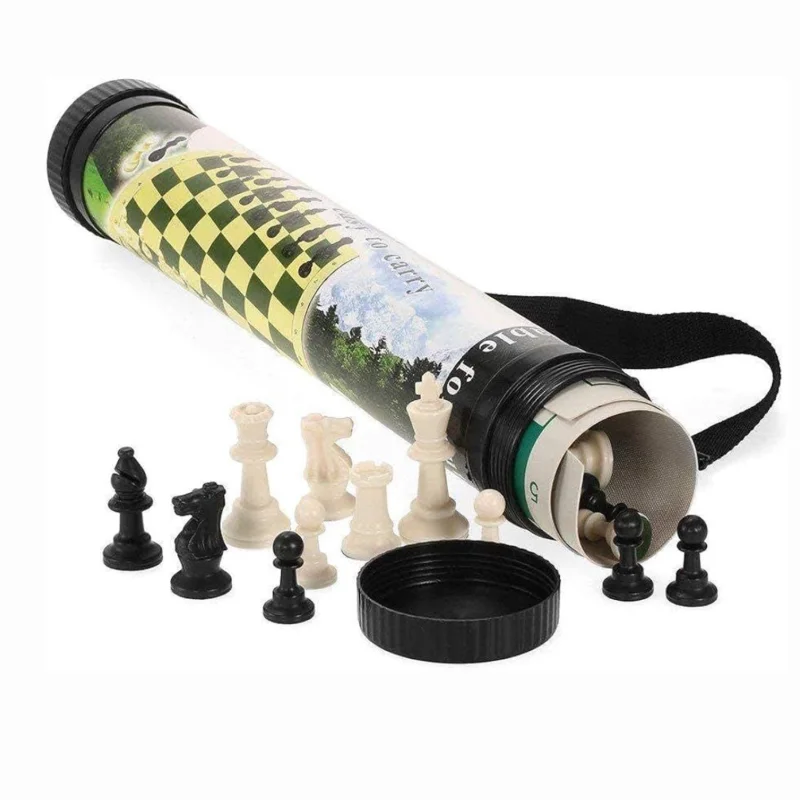 Şahmat WS0886, plastik, ağ/qara, 50x50 sm — Top oyunları, Bakı (2)