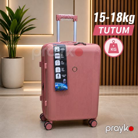 Çamadan VC_2522780, ABS plastik, çəhrayı, 4 təkər, 15–18 kq — Bakı